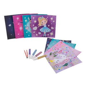 Desenhos para colorir com glitter Art Magical