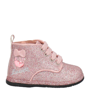 Bota Ganeta Glitter Rosa