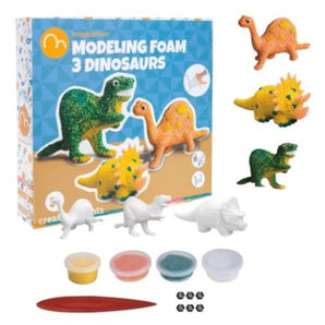 Modeling Foam 3 Dinosaurs
