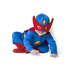 Traje de bebé superhéroe