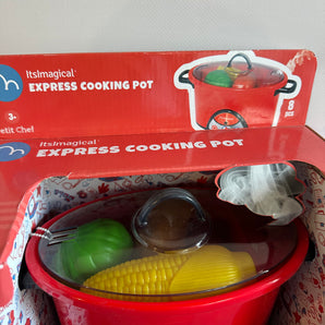 Panela de cozinhar a vapor de brincar