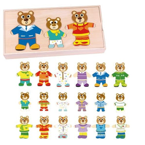 Teddy Family Puzzle