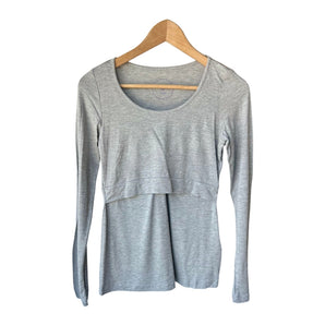 Camisola de amamentação manga comprida