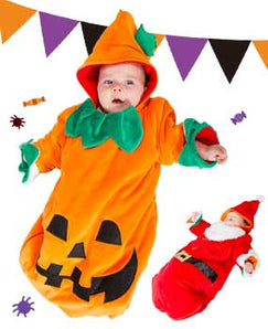 Sleeping-bag 2 em 1 Natal e Halloween