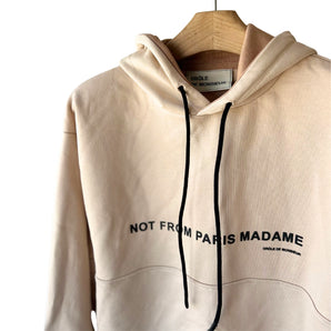Sweatshirt Drôle de Monsieur "Not From Paris Madame"