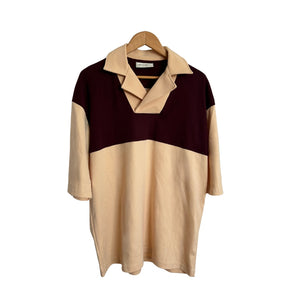 Polo Drôle de Monsieur com gola em V